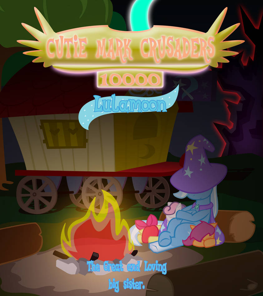 Cutie Mark Crusaders 10k: Lulamoon Cover by GatesMcCloud
