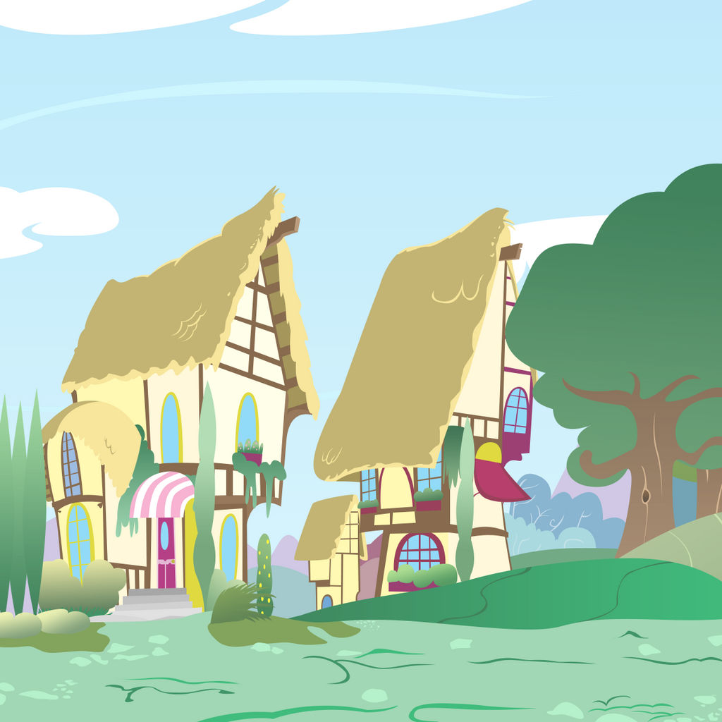 Ponyville Outskirts - Morning Light