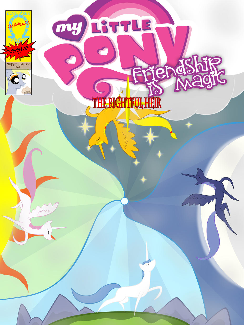 The Rightful Heir: Issue 1 Cover by GatesMcCloud