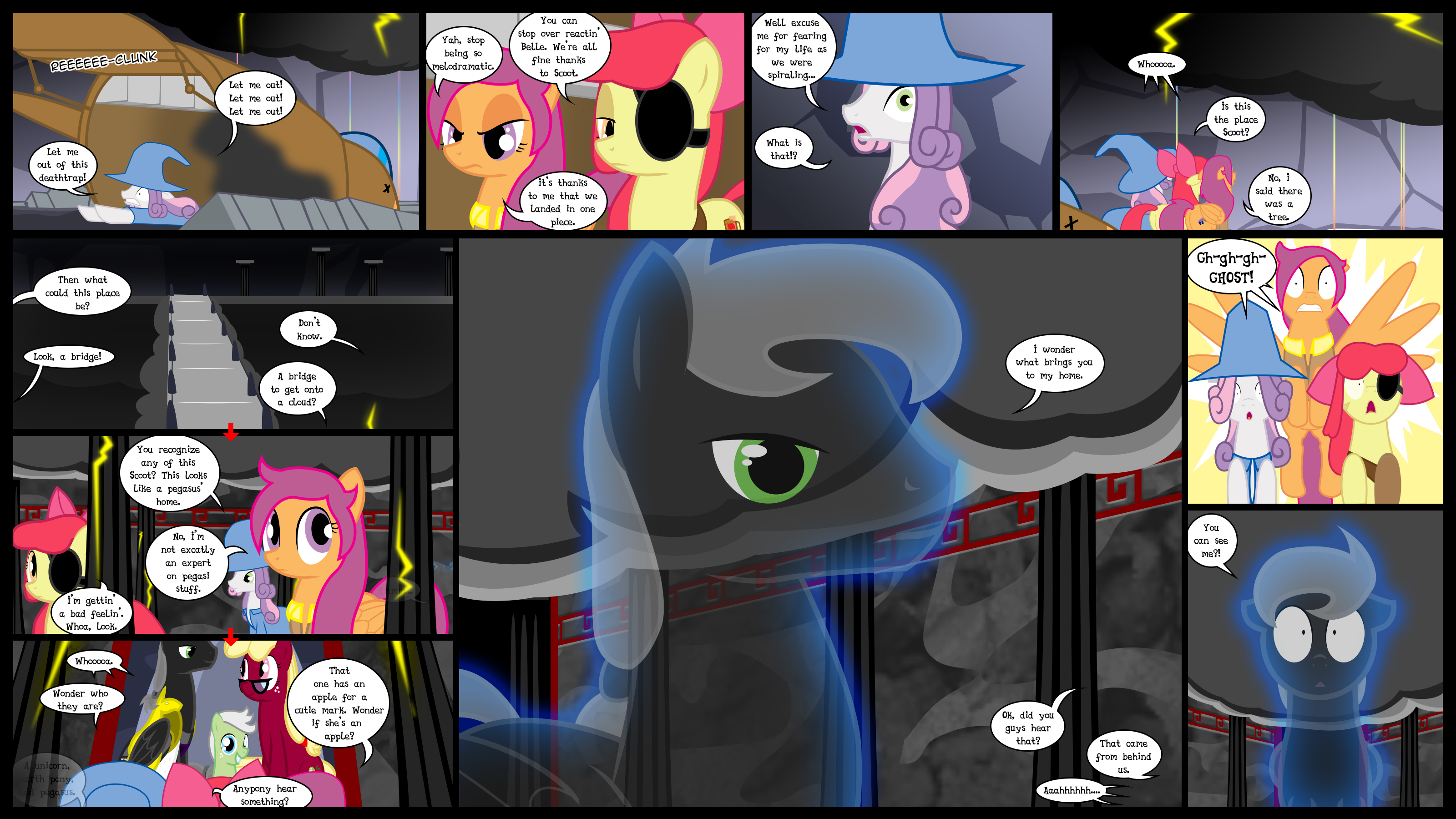 Cutie Mark Crusaders 10k: EoF 05 Mega Page Special by GatesMcCloud