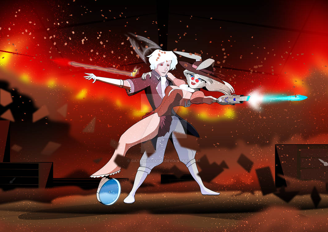 W Rabbit and Madam H2R3, Underworld King and Queen by GatesMcCloud on ...