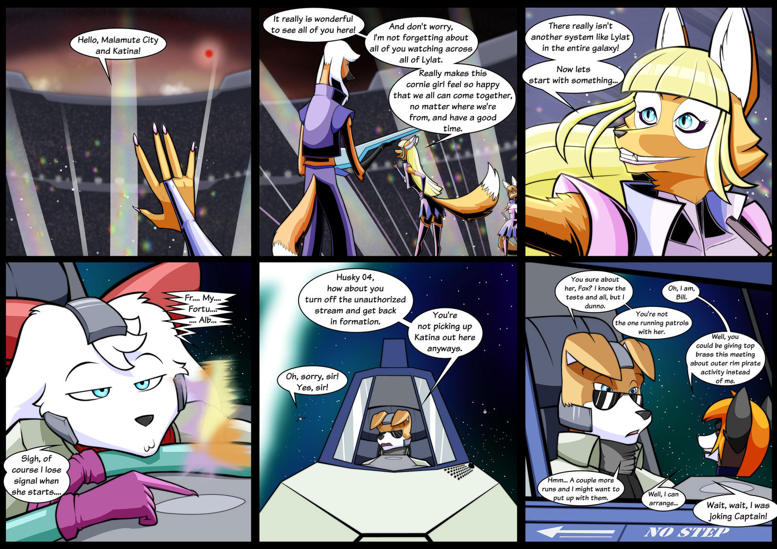 Star Fox: Crisis - Husky Squad 007