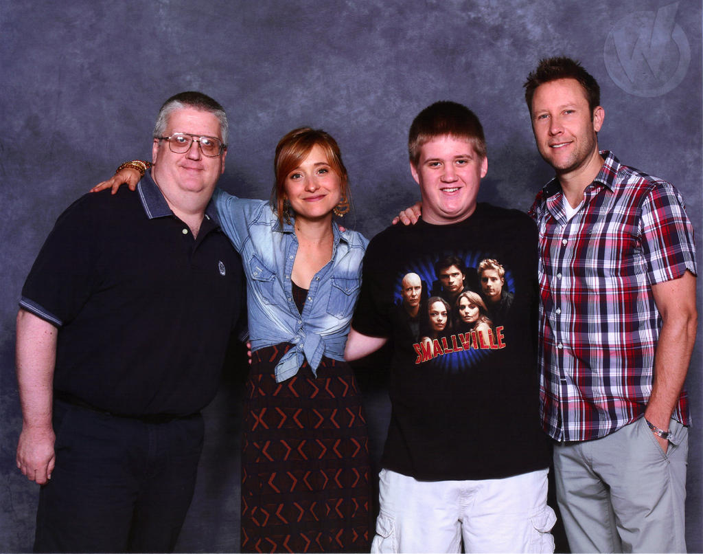 Allison Mack and Michael Rosenbaum