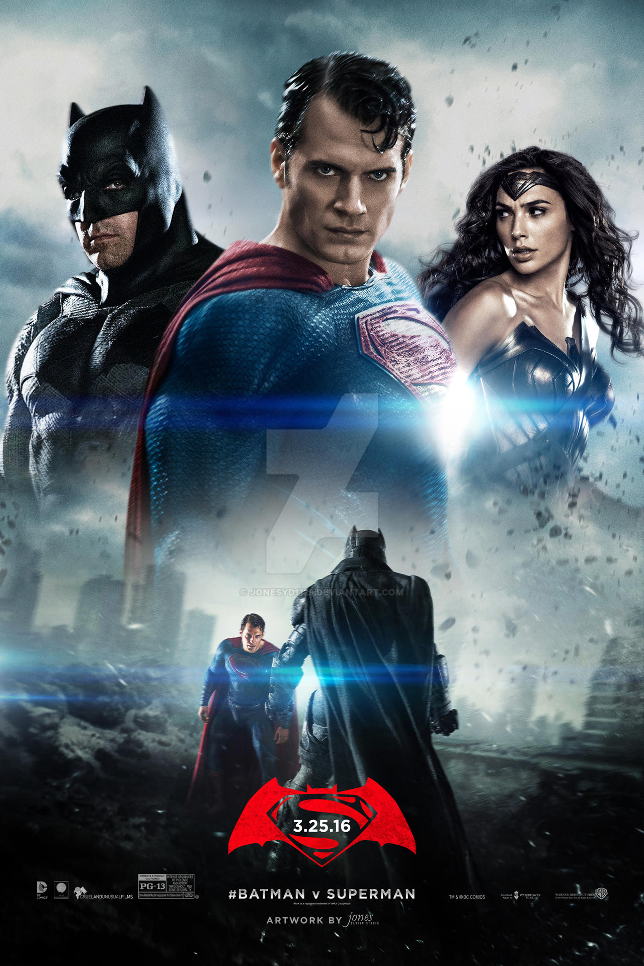 Batman v. Superman: Dawn of Justice Poster 4 by jonesyd1129 on DeviantArt