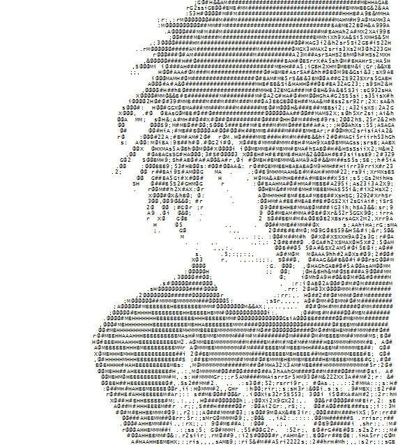 Dibujo Hecho Con Letras Emo 02 (ASCII) by gamazor on DeviantArt