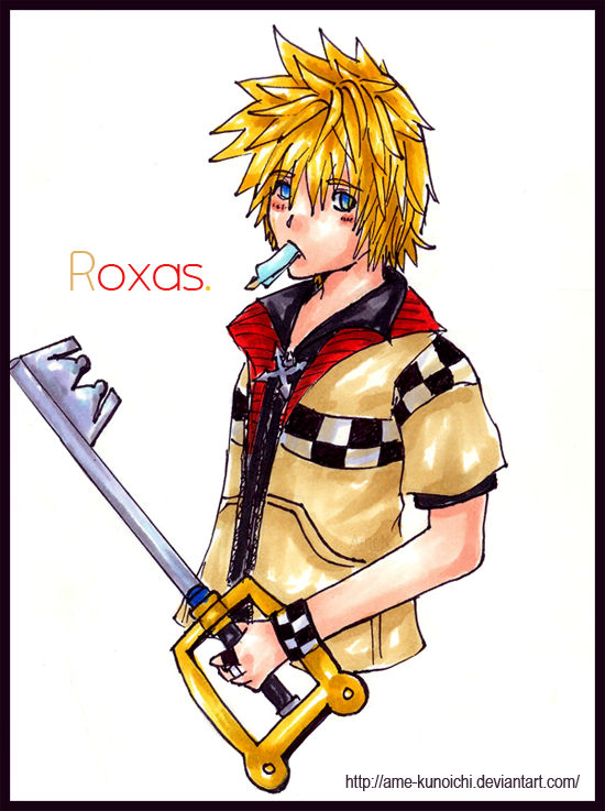 KH2 - Roxas by Ame-Kunoichi on DeviantArt