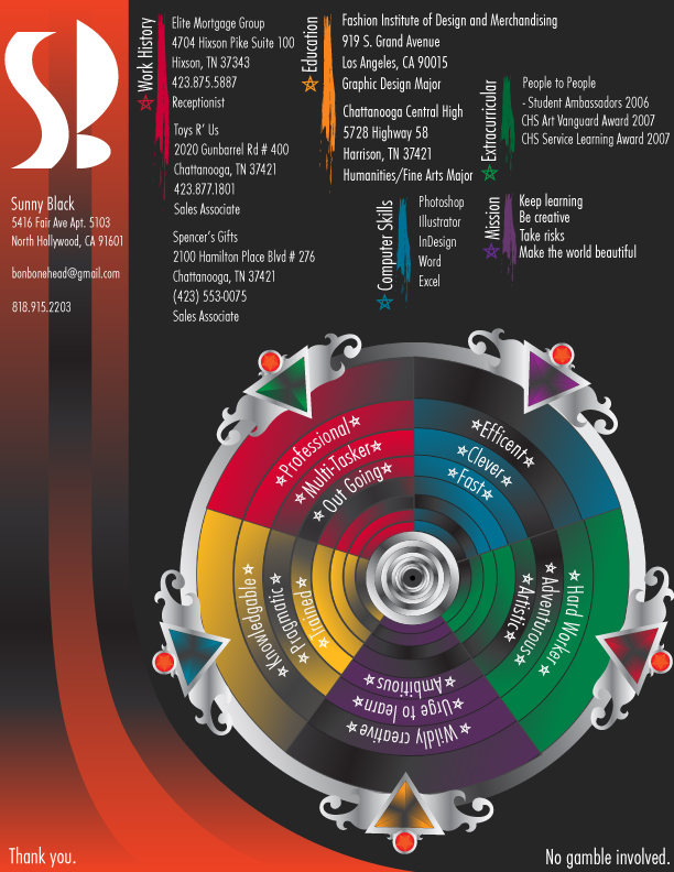 My Graphic Design Resume By MrSunnyBlack On DeviantArt