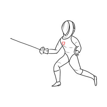 Fencing girl 