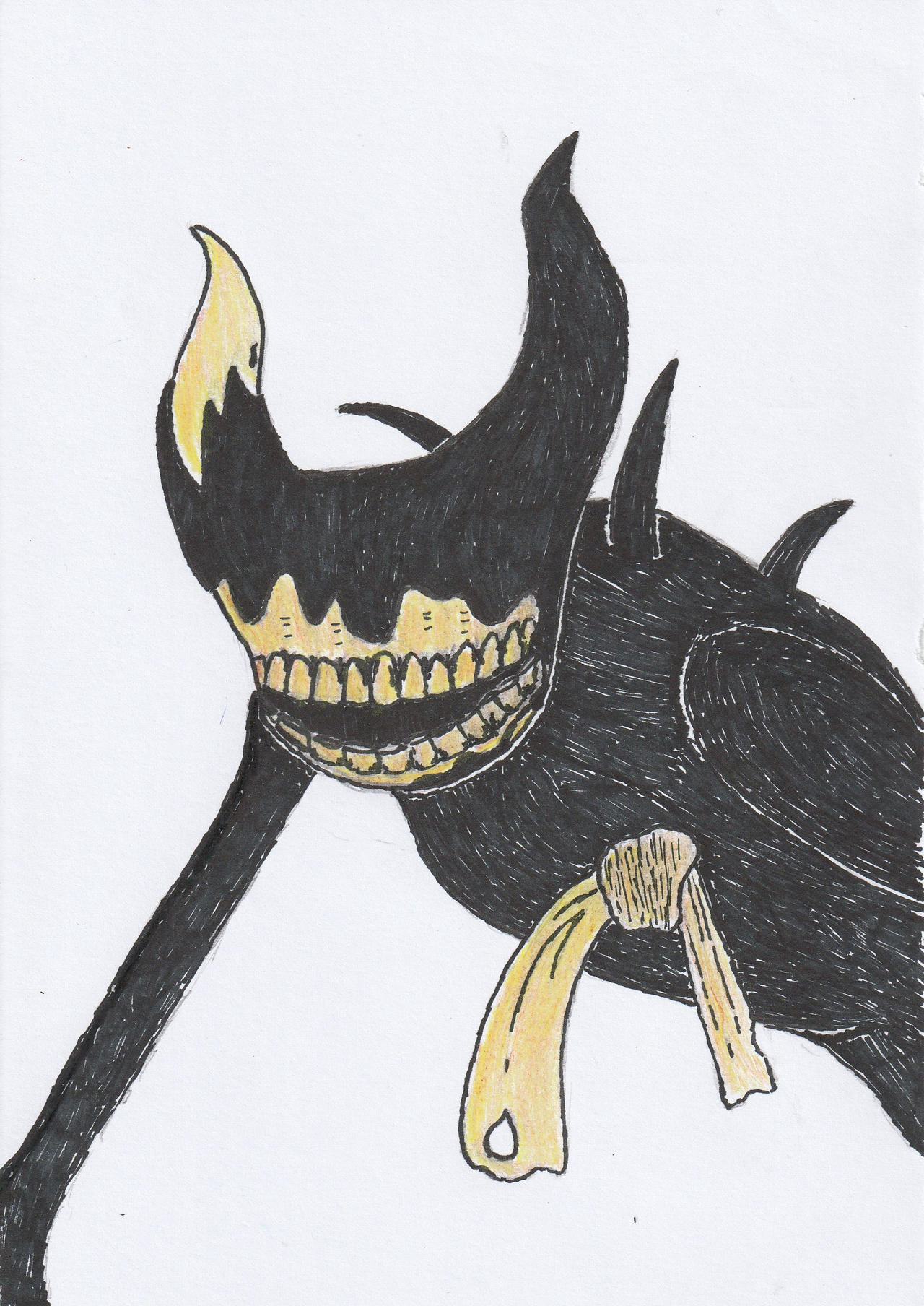 Batdr Ink 26 - Bendy the Ink Demon (BatDR) by Apophis324 on DeviantArt