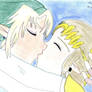 Zelda and Link Kiss
