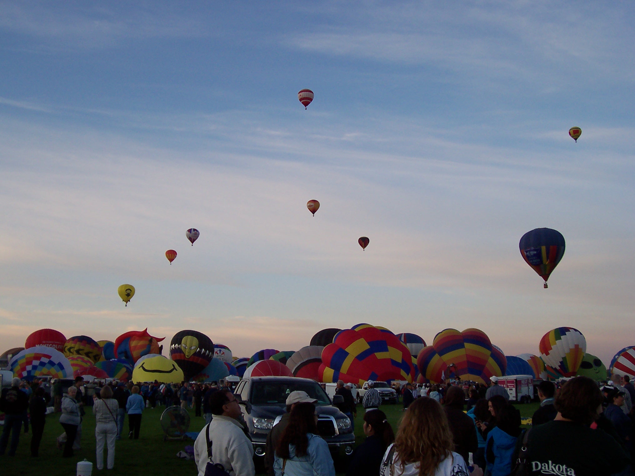 A Bevy of Balloons: Ballloon Fiesta 2011