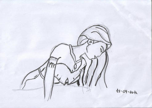 Pocahontas speed-drawing