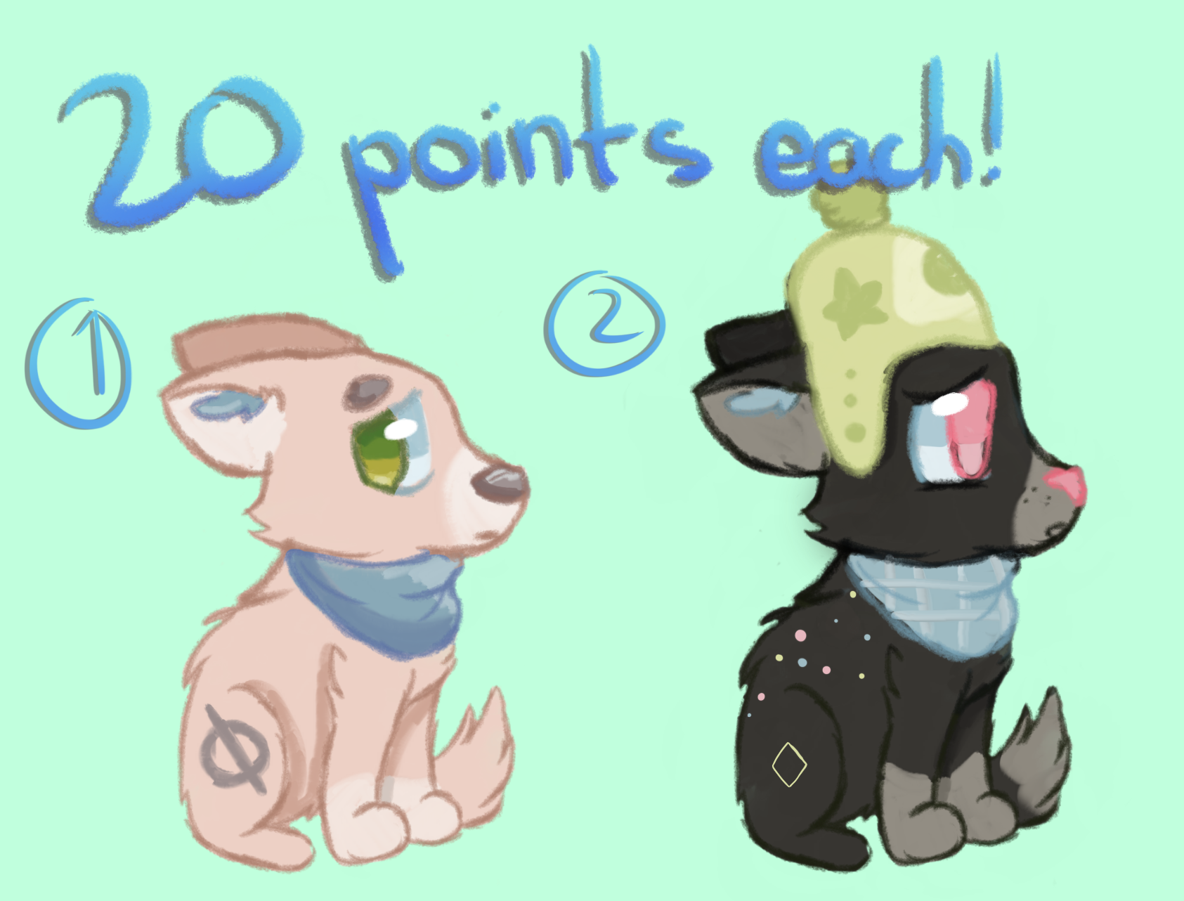 Adopts - 20 points each!