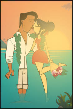 Kitty and Justin's Kiss