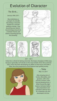 Character Evolution Meme - Arlene Channing