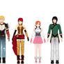 RWBY Height Comparison