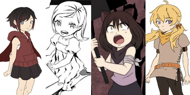 Child Rwby Team RWBY as children by jkphantom9 on DeviantArt