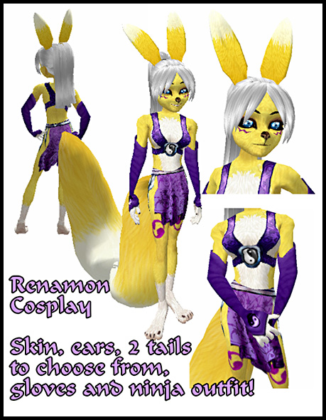 IMVU Renamon  Outfit