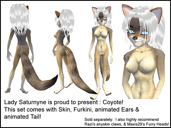 IMVU Coyote Lady Saturnyne