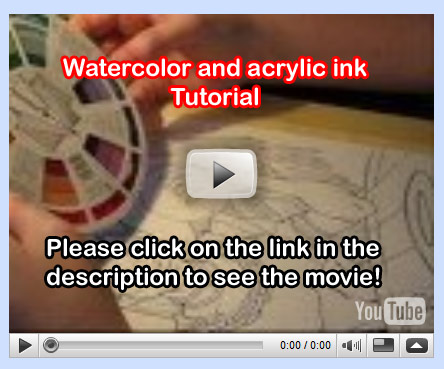 Watercolor Tutorial Video 10