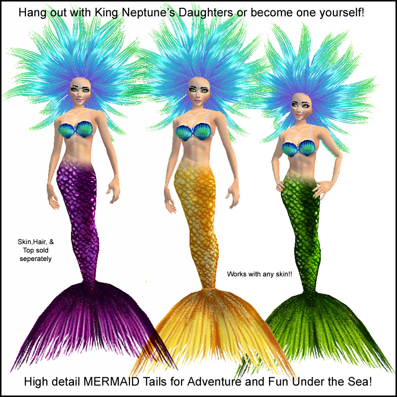 IMVU Mermaid Tails