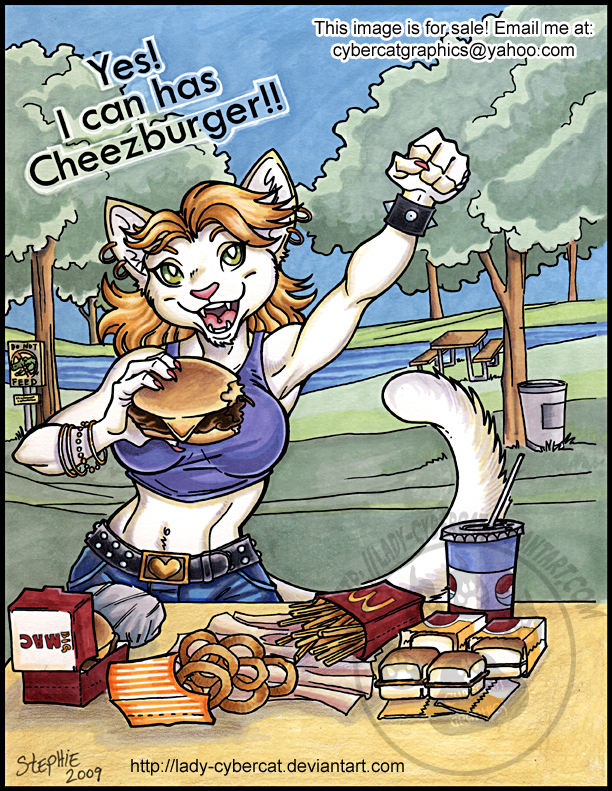 Furry Cat Girl Posters for Sale