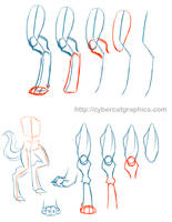 Anthro Paw and Leg Tutorials