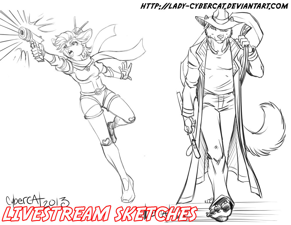 April Livestream Commissions 10