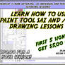 Personalized Drawing and Sai Lessons !