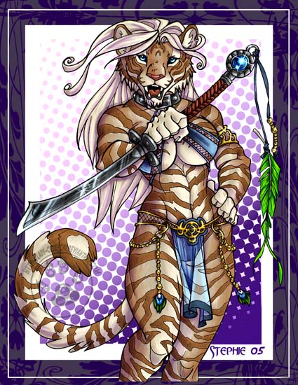 Golden Tigress by lady-cybercat
