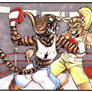 Boxing Felines Commission