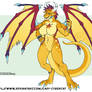 Sunset Stars Dragon Adopt SOLD!