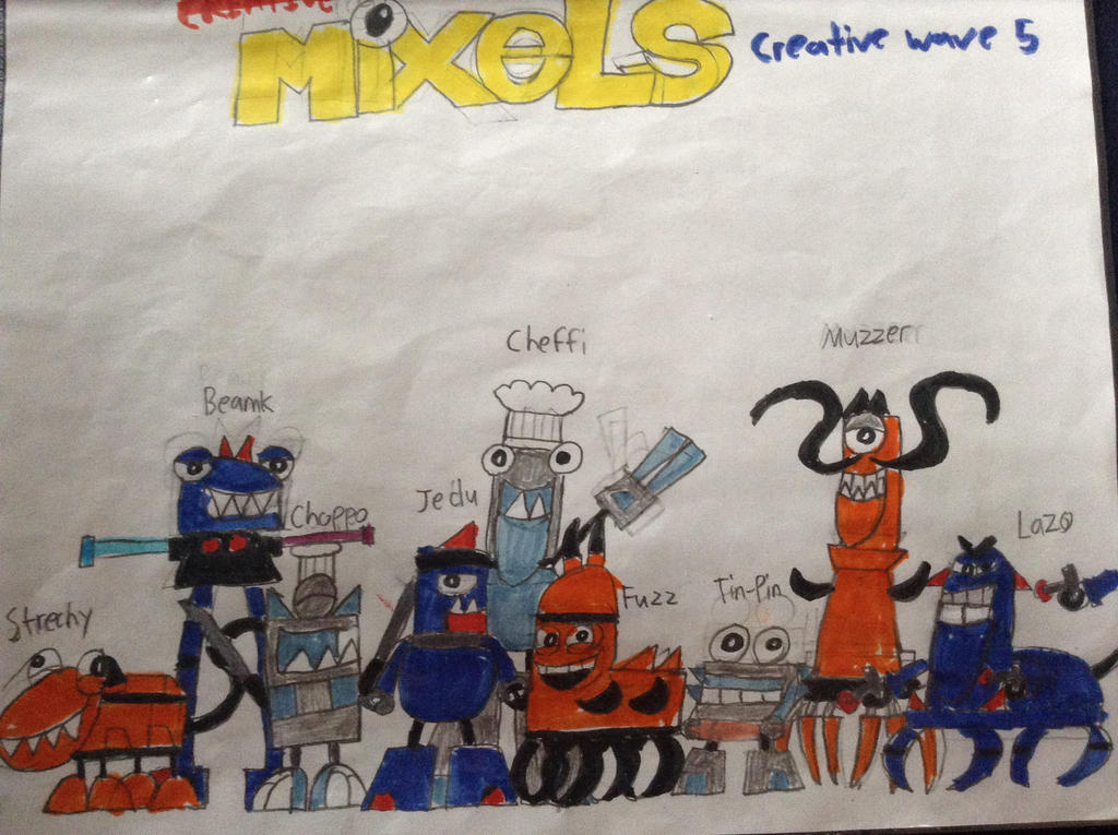 Creative Mixels Wave 5 by AngryBirdsandMixels1 on DeviantArt
