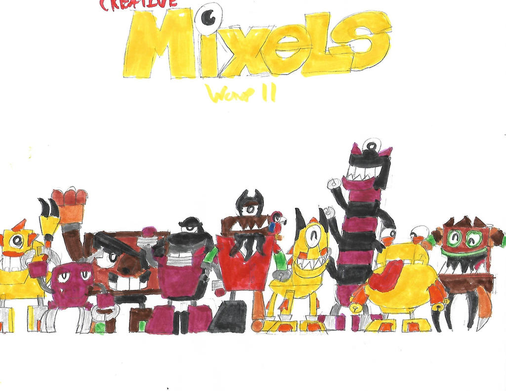 Creative Mixels Wave 11 by AngryBirdsandMixels1 on DeviantArt