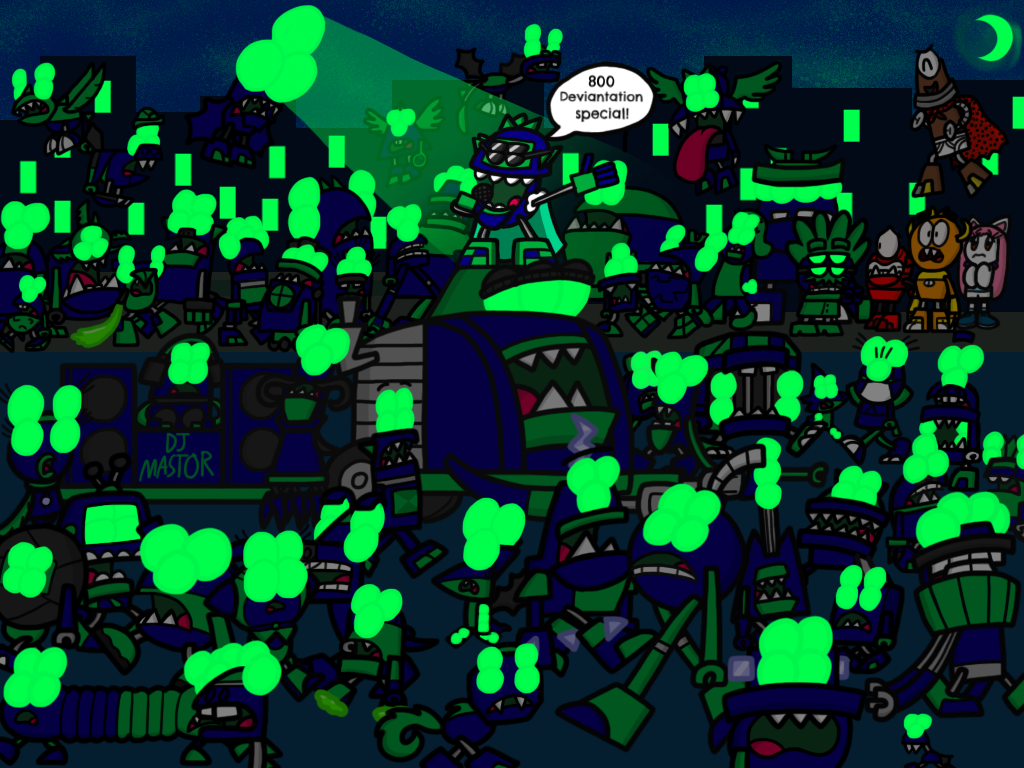 Alienoid Deviantart Alienoid Invasion (800th Deviantation Special) by AngryBirdsandMixels1 ...