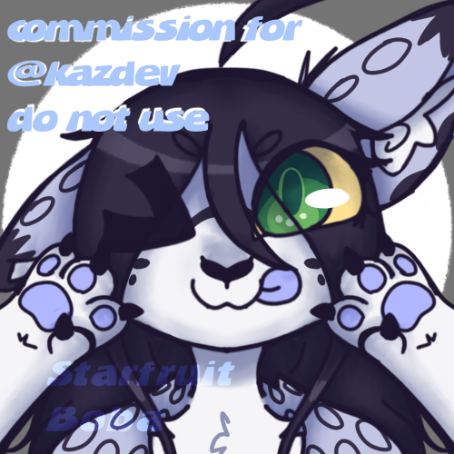 { commission } dust pfp by StarfruitBoba on DeviantArt