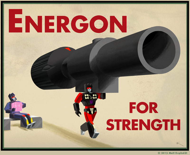 Energon for strength