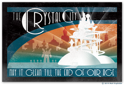 Travel sticker: The Crystal City
