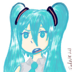 Sassy Miku Doodle