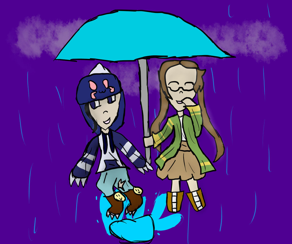 .:CONTEST ENTRY:. Puddle jumping