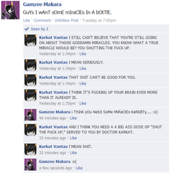 Homestuck Facebook: Miracles