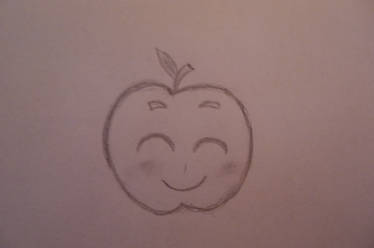 An apple