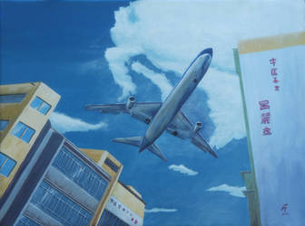 Kai Tak approach