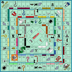Hi Res Ultimate Monopoly Board