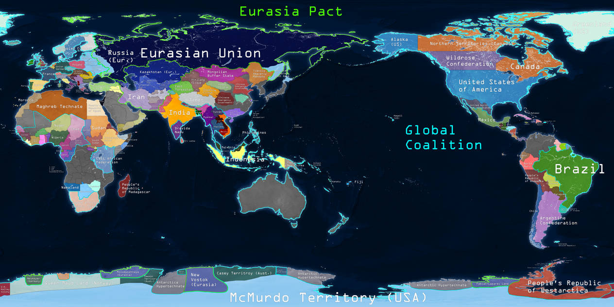 Future World Map 2075 | Children of Dusk by darkerminia on DeviantArt
