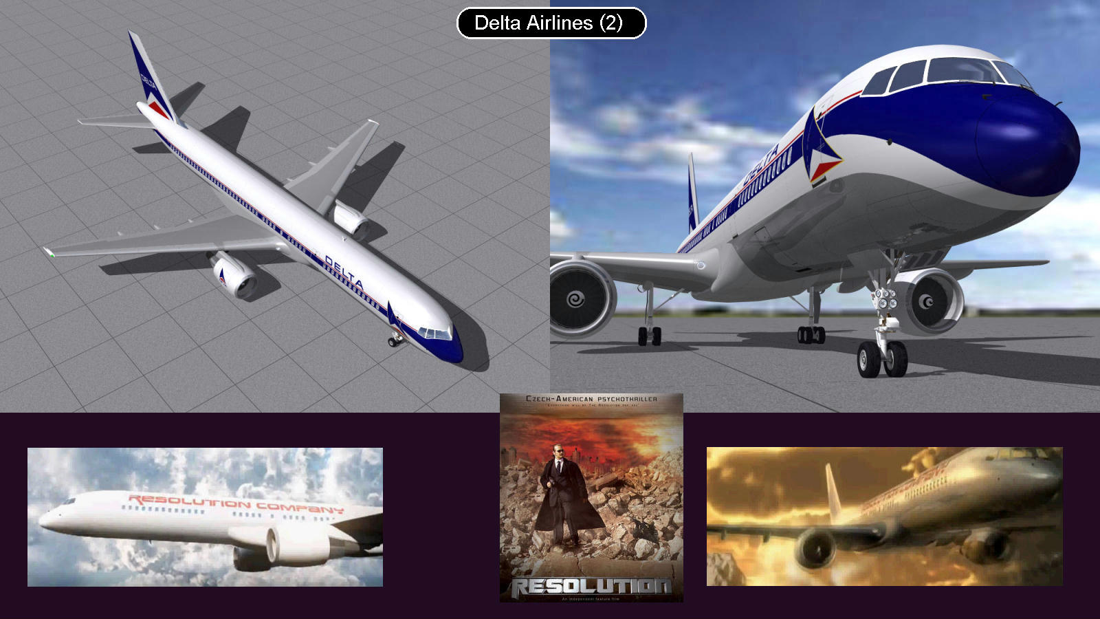 Boeing 757 Delta Airlines 2 by iconkid