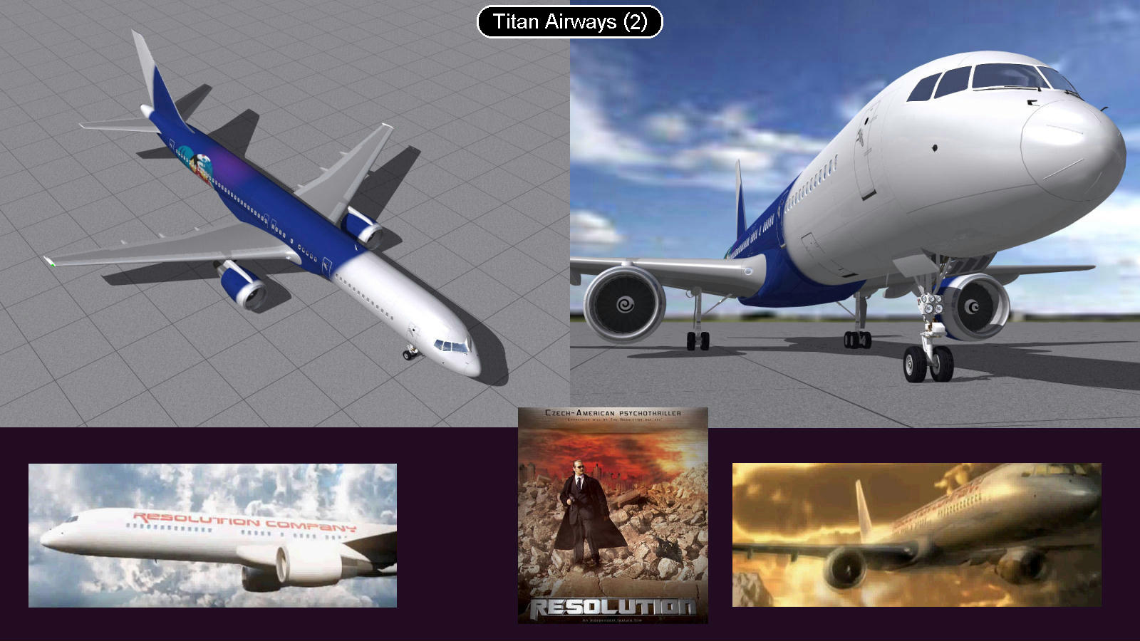 Boeing 757 Titan Airlines 2 by iconkid