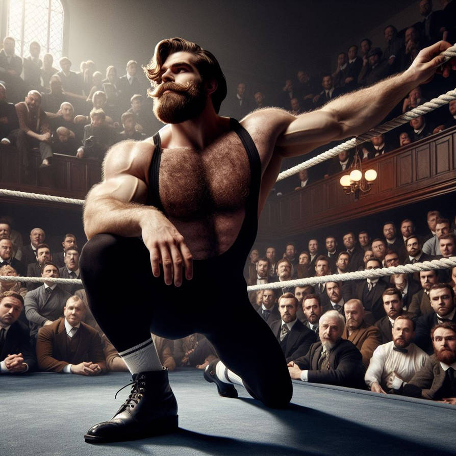 Strong Men Rinba STRONGMAN LIMBERING UP IN THE RING by FiniasRainbow on DeviantArt