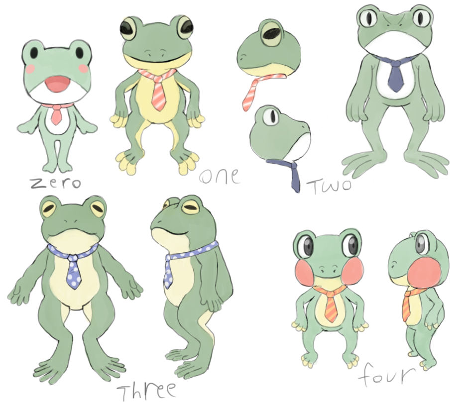 Frogger Lumpy Frog Character Concept Art by SaltySeaStella on DeviantArt