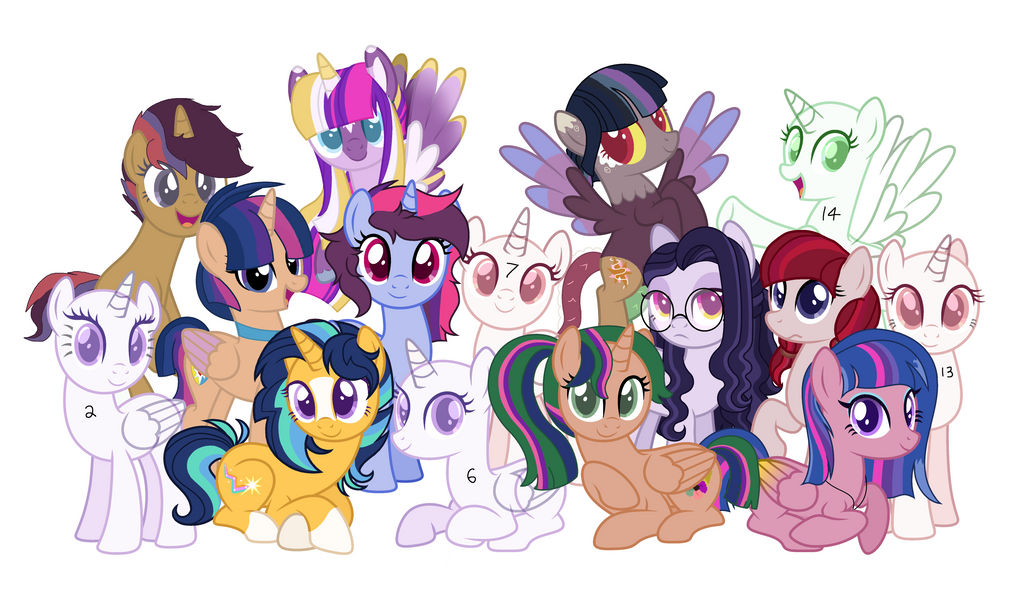 (Next-Gen) Twilight's Daughters - COLLAB (OPEN) by BeMoreBroadway on
